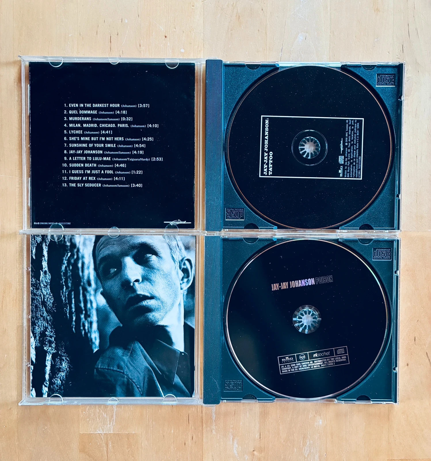 Lot 2 CD Jay-Jay Johanson: Taboo en Poison. – photo 3
